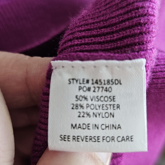 Purple Sweater - Picture 4 of 4